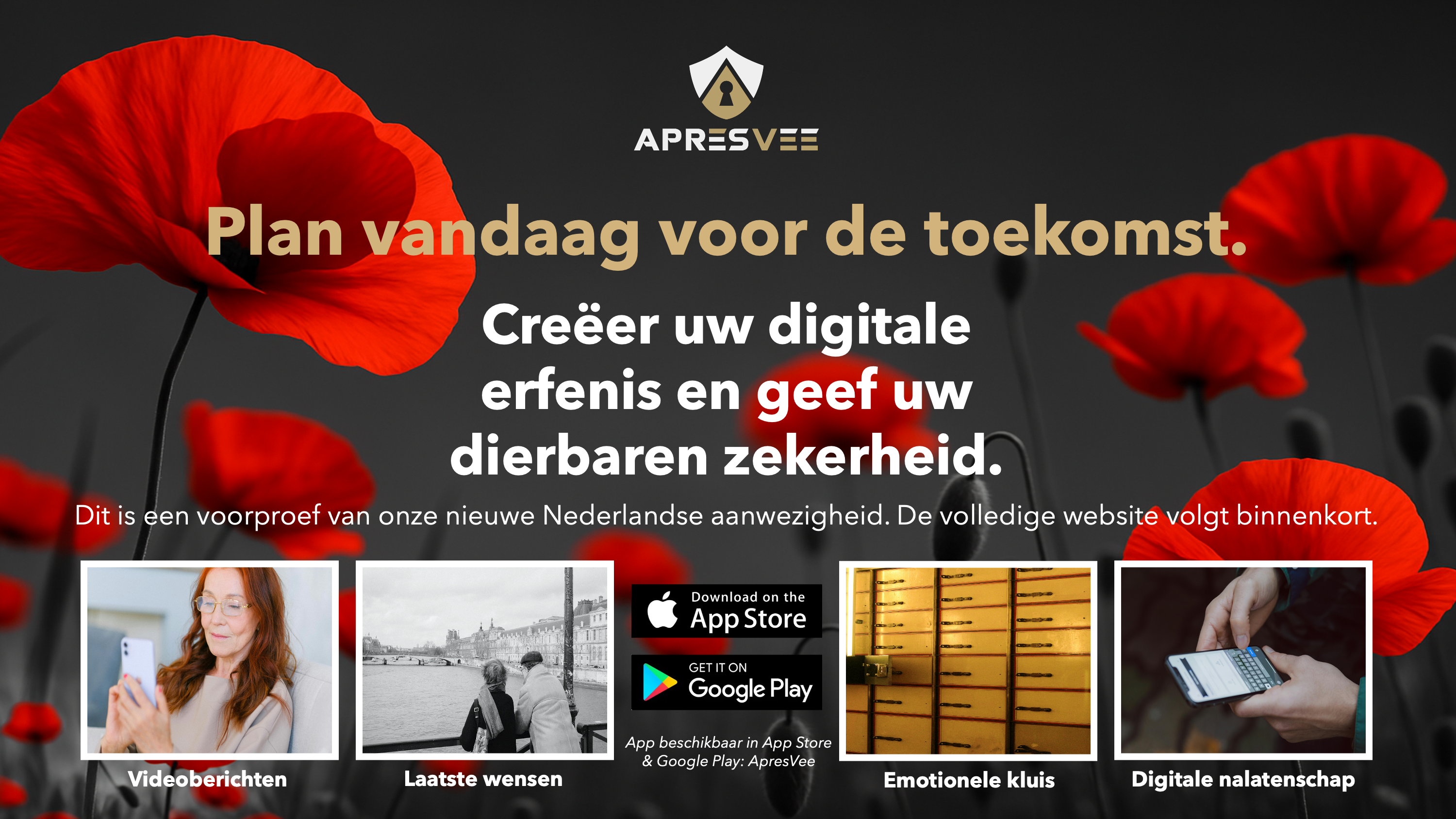 ApresVee Landing Page